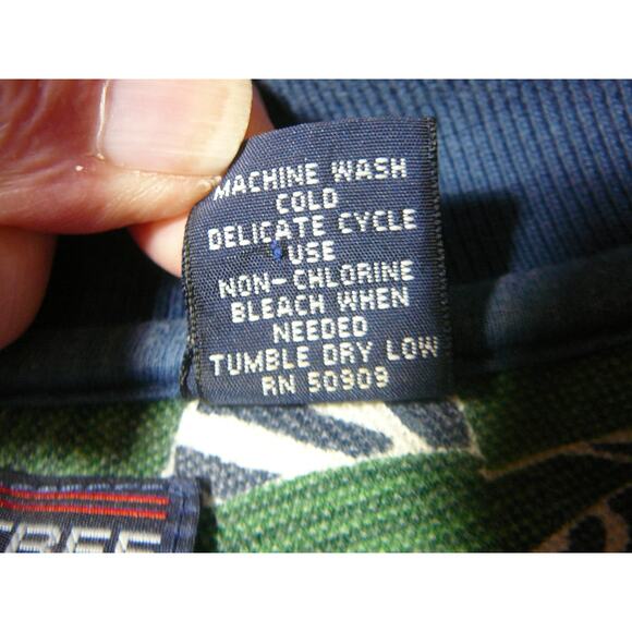 Mens Roundtree & Yorke Hawaii Style Polo Shirt sz L - Picture 6 of 6